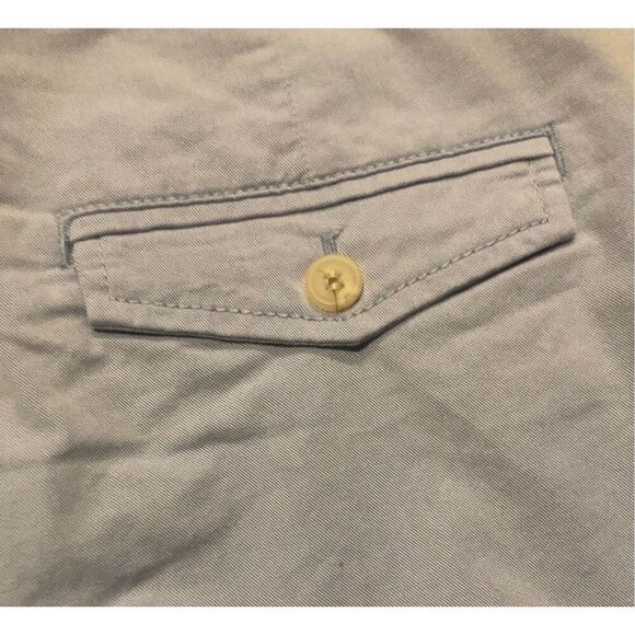 Dockers mid rise curt light blue Bermuda style shorts size 14 - Picture 5 of 11